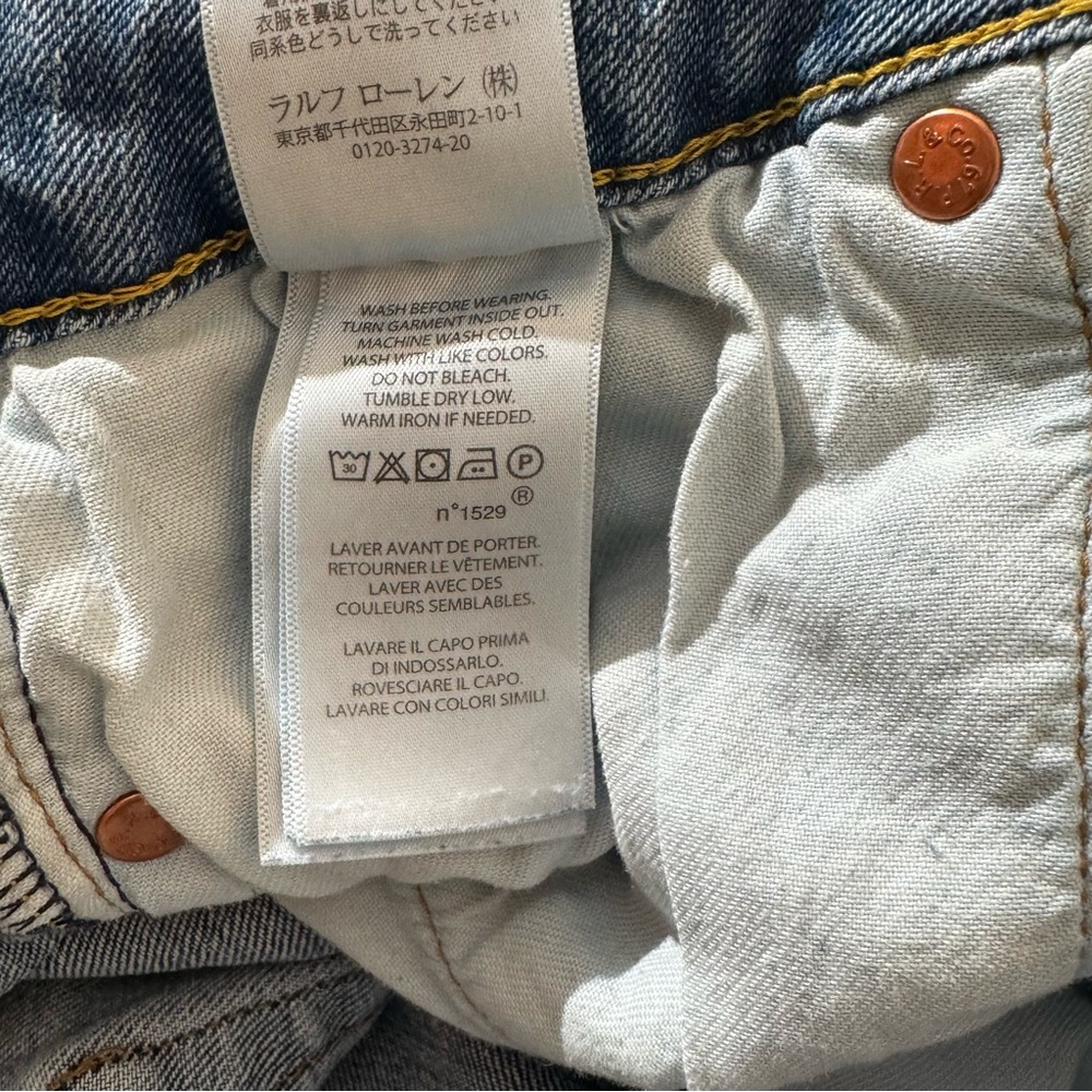 Polo by Ralph Lauren Kids Blue Jeans Size: 14 - Picture 8 of 10